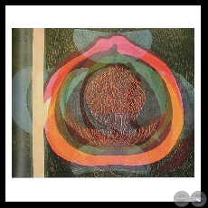 ALQUIMISTAS, 1975 - Xilo y linóleum de EDITH JIMÉNEZ